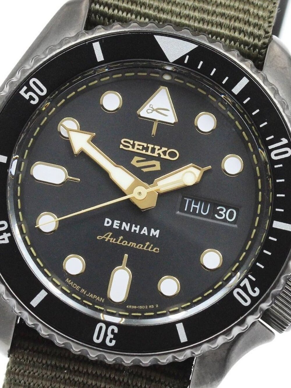 SEIKO 5 sports SBSA283/4R36-17J0 DENHAM Limited Automatic Men's Watch